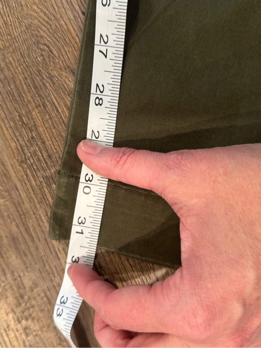 Polo Ralph Lauren The Polo Chino Pant Green Stretch Straight Classic Fit - 32x32 - Picture 10 of 11